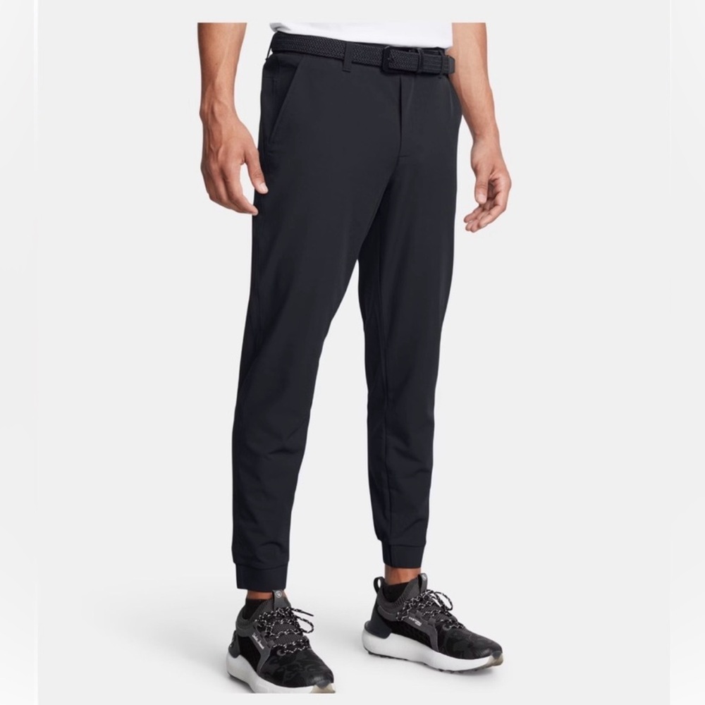 Under Armour Black Jogger Pants for Kids